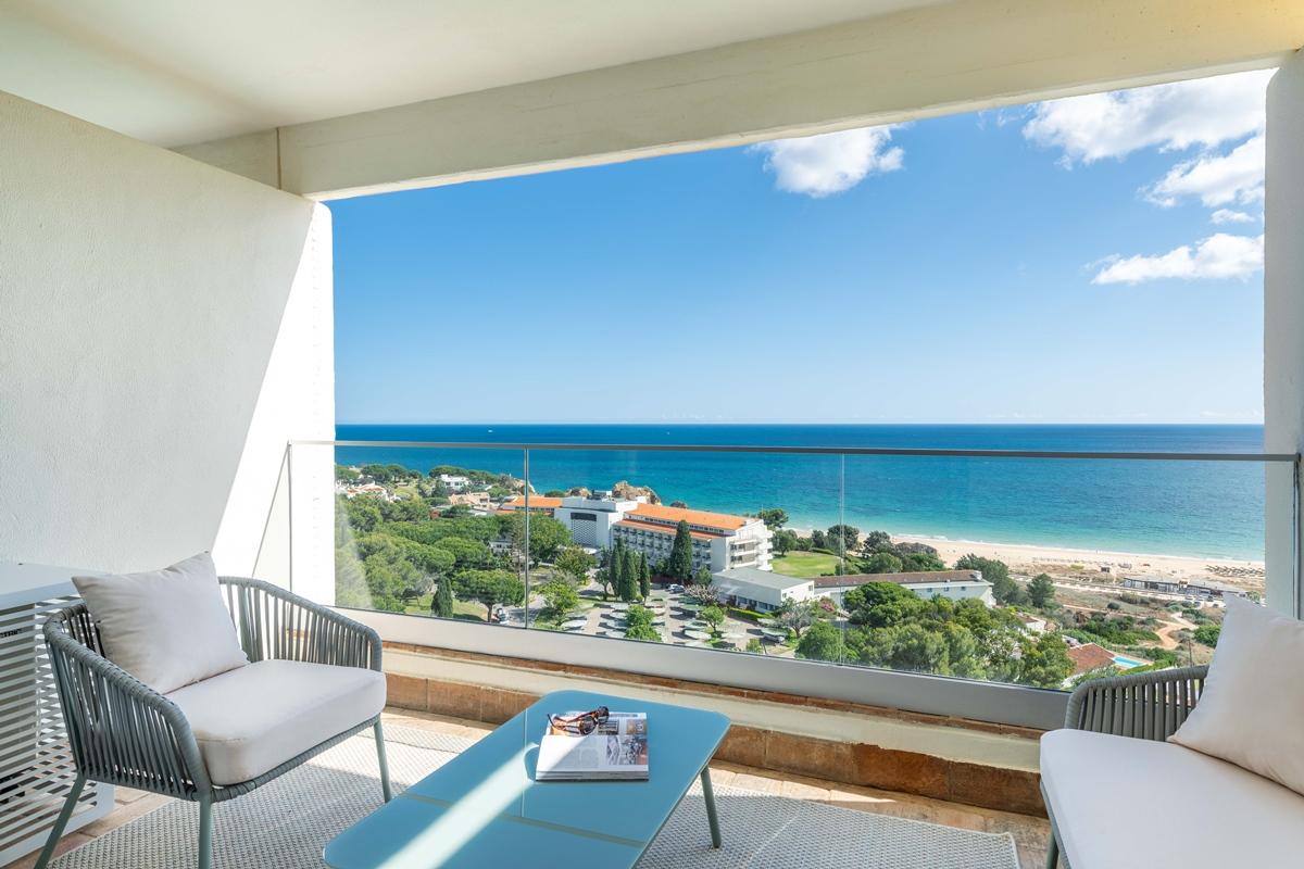 Pestana Blue Alvor Beach Εξωτερικό φωτογραφία View from the balcony of a suite at the Hilton Tel Aviv
